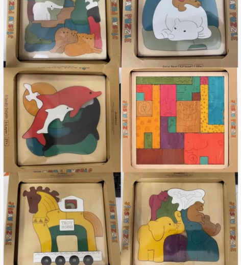 美乐童年unclewood伍德叔叔多层木质...