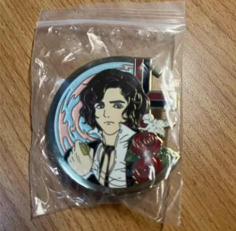 出 摇滚红与黑 于连 金属徽章 是musi...