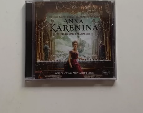 全新 安娜卡列尼娜 电影原声cd，实物如图...