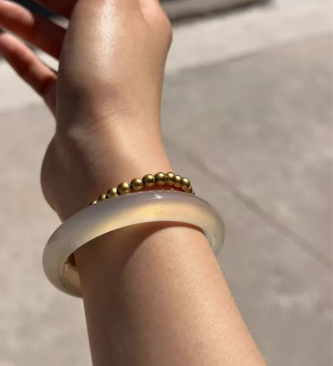 飘砂小鹌鹑蛋 56+圈口 疯狂出镯买新爱情...