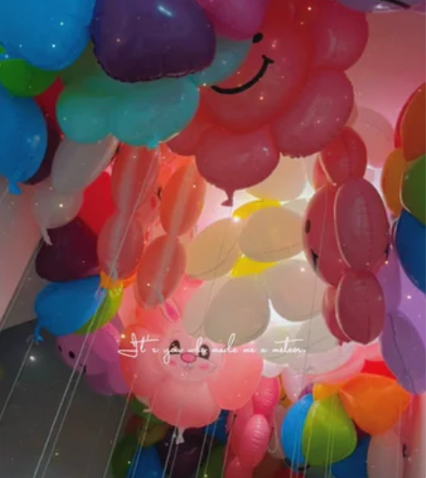 气球批发  飘空气体出售 卡通飘空气球批发...