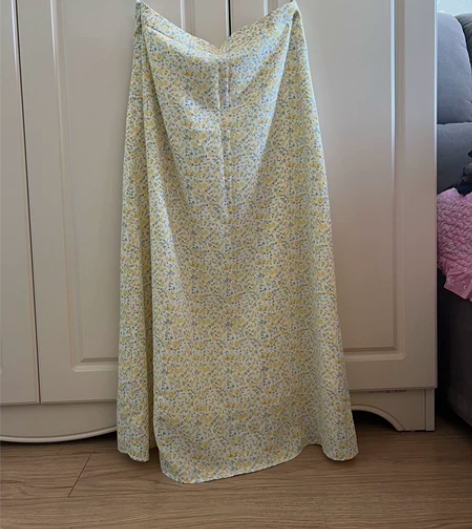 飘宿雪纺裙，穿一洗一，很舒服，我穿着大了 ...