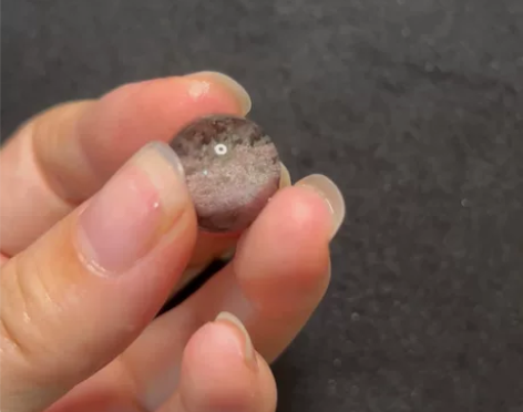 紫粉色飘绿幽灵，卡16mm左右，半盆全净，...