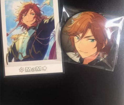 偶像梦幻祭三毛缟斑 v5花后金签+通贩圆 ...