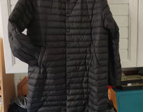 男中长款羽绒服 照着速写男羽绒服做的 适合...