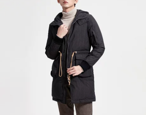 Menseye/男眼羽绒服男冬季加厚青年连...