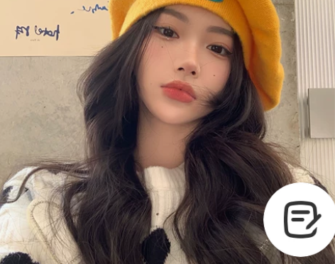 粥可可 网红ins黄色毛绒贝雷帽女秋冬季百...