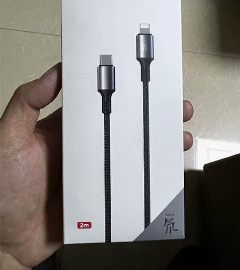 努比亚红魔苹果编织数据线闪充适用iPhon...