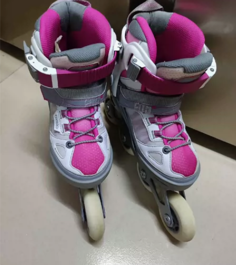 ⑦迪卡侬Fit5儿童轮滑鞋青少年溜冰鞋男童...