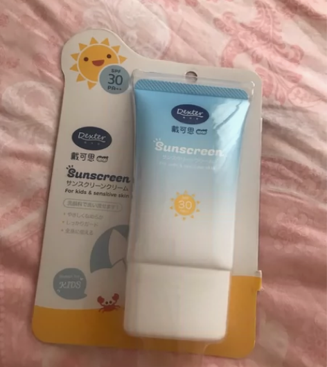 戴可思儿童防晒霜 50ml到期时间2024...