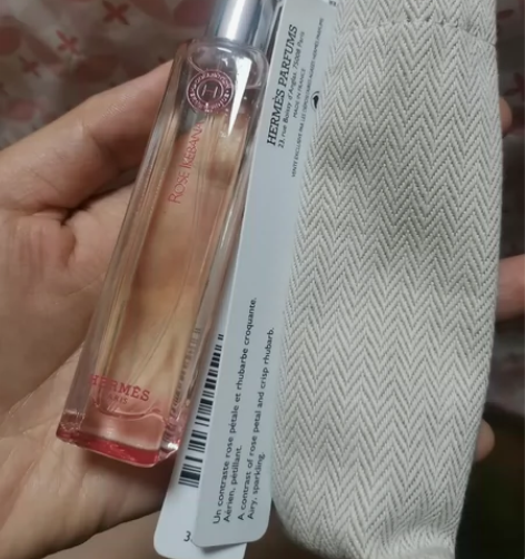 Hermes爱马仕闻香 玫瑰花道 15ml...