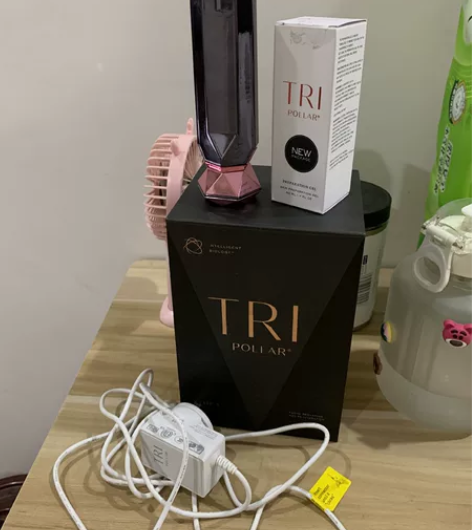 初普stopVX黑色美容仪，9成新，凝胶一...