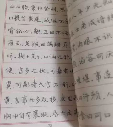 钢笔字帖楷书60页。洪，幼学。 感兴趣的话...