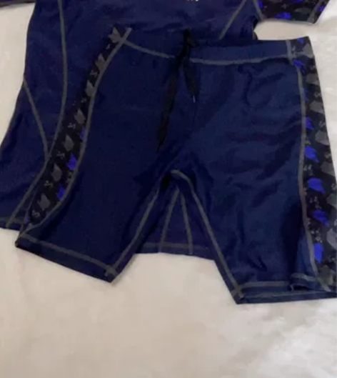 #真我 Q 泳衣男士游泳套装防晒泡温泉专业...