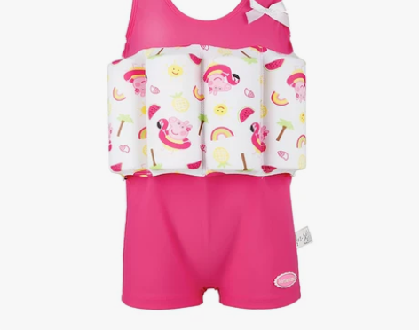 德国 儿童浮力泳衣女孩男女童婴儿泡温泉宝宝...