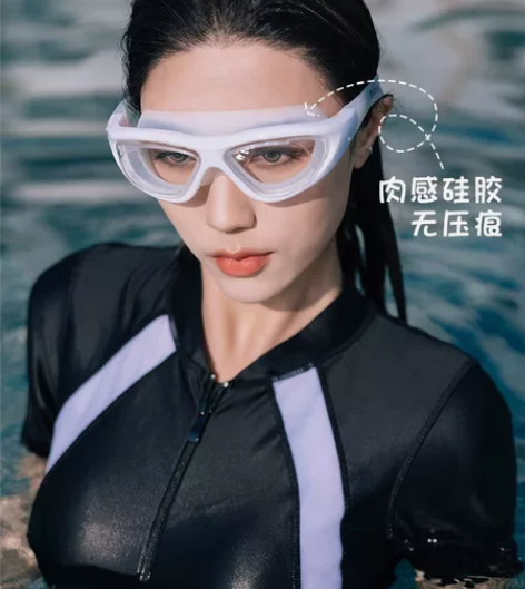 泳镜防水防雾高清近视度数男女儿童专业潜水眼...