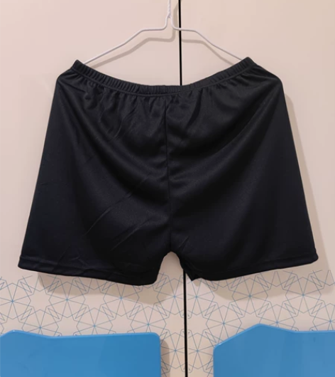 游泳衣短裤男士防尴尬潜水平角大码专业速干训...