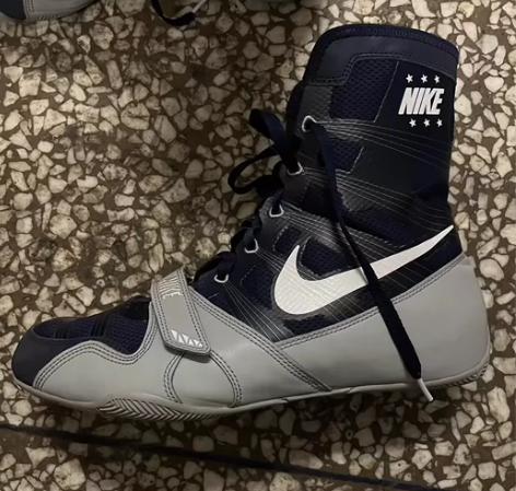 nike海军蓝拳击鞋 绝版配色 46大码数...