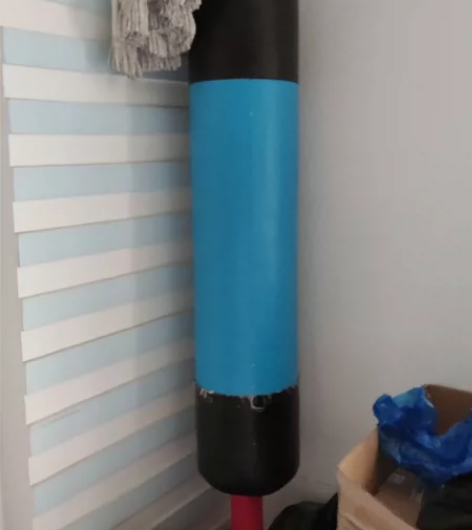 儿童立式拳击沙袋跆拳道套装散打家用沙包小孩...