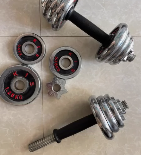 哑铃一对，重量如图 感兴趣的话点“我想要”...