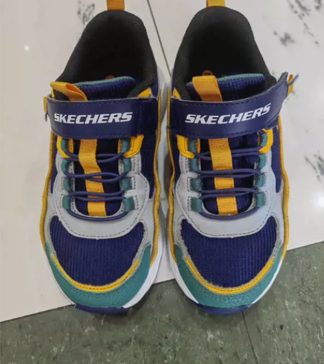 Skechers斯凯奇童鞋秋季撞色魔术贴男...