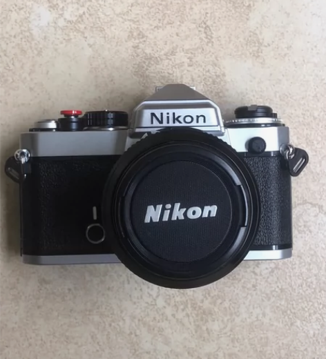 尼康FE带50 1.4镜头 成色新净 机顶...
