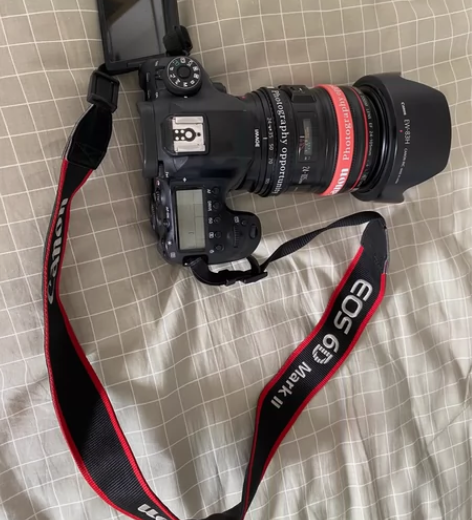 ?佳能6D2 学生自用机器，保护得很好，快...