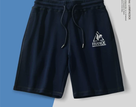 男短裤 短裤五分裤法国公鸡2023夏季新款...