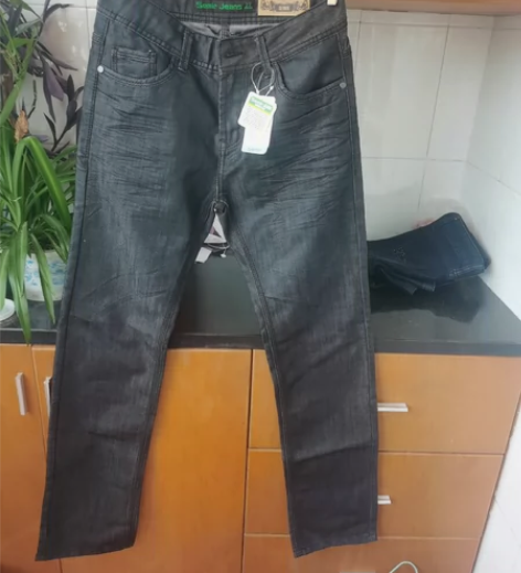 全新森马牛仔裤，70的腰围。男女皆可吧。 ...