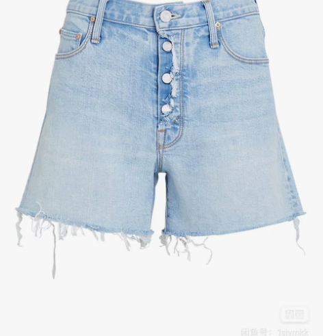 【全新】Mother四粒扣牛仔短裤 28码...