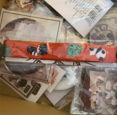 冒险熊猫队口罩防丢挂绳 不包官瑕 不包邮 ...