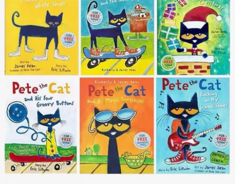 点读版皮特猫Pete the Cat 大开...