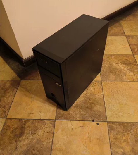 华硕机箱带电源 正品华硕全塔atx大机箱，...