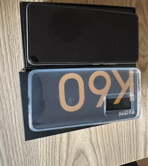 红米k60 白色 12256 充新大全套，...