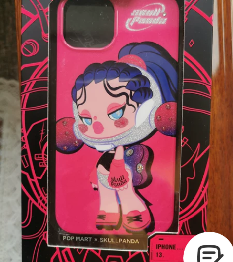 泡泡玛特 Skull Panda夜之城系列...