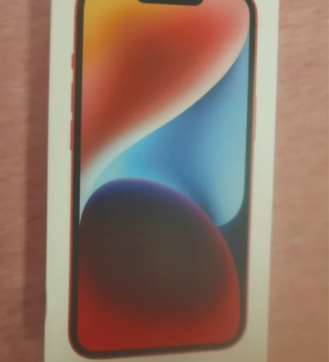 ?ipone14红色全新未拆封256内存,...
