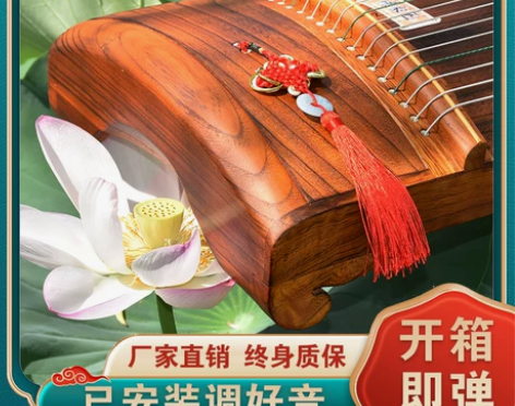 古筝便携式挖筝专业演奏考级10初学者入门