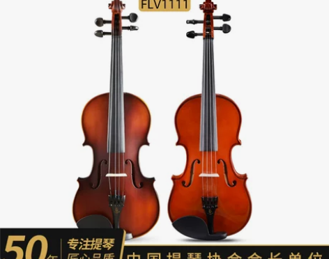 凤灵小提琴儿童初学者手工云杉木枫木大学生专...