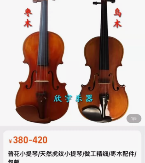 小提琴,大学音乐选修课买来玩的,只用过几次...