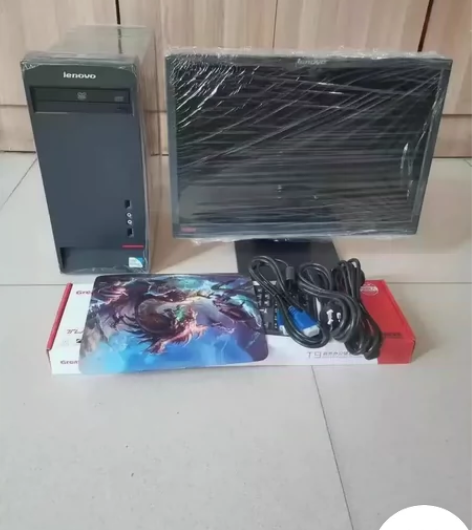 办公电脑主机联想 九成新包邮 台式电脑主机...