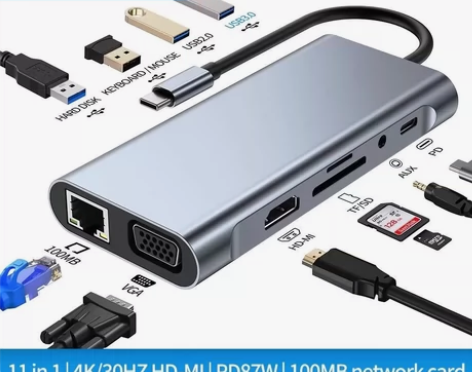 Typec11合一扩展拓展坞转hdmi适用...