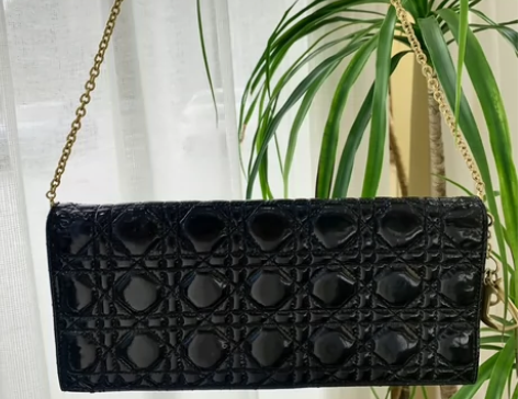 迪奥 手拿包 链条包  斜挎包  95新 ...