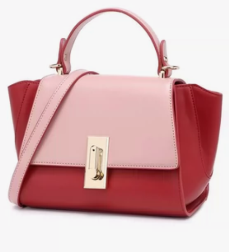 VENUCO牛皮翅膀包手提包女婚包2023...