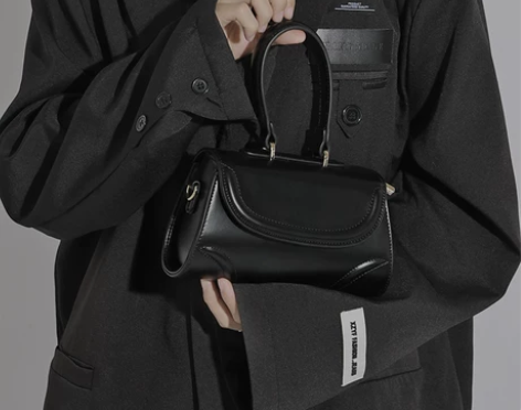 木川卡原创手拎包小众复古手提包2023新款...