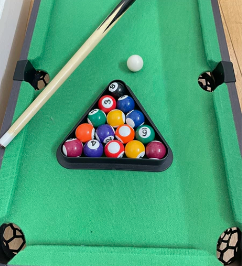 儿童桌球，迷你台球，长51cm，宽31cm...