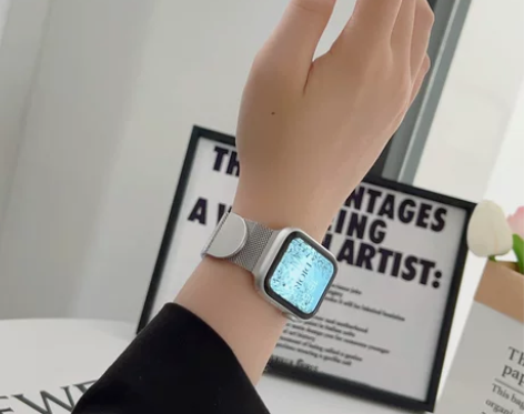 适用iwatch8表带S7苹果手表S8米兰...