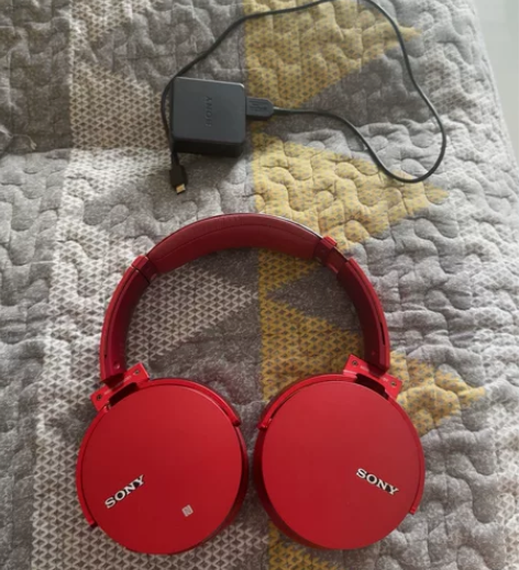 索尼耳机mdr—xb950b1 成色如图 ...