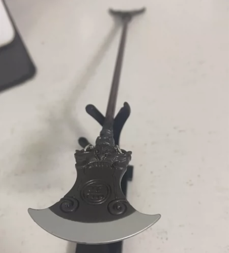 水浒传鲁智深水磨禅杖22cm，合金材质 一...