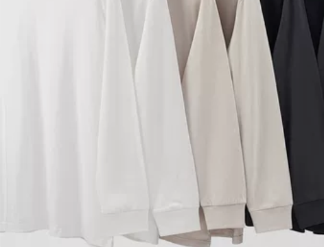 包邮长袖全新260G重磅圆半高领透气宽松纯...