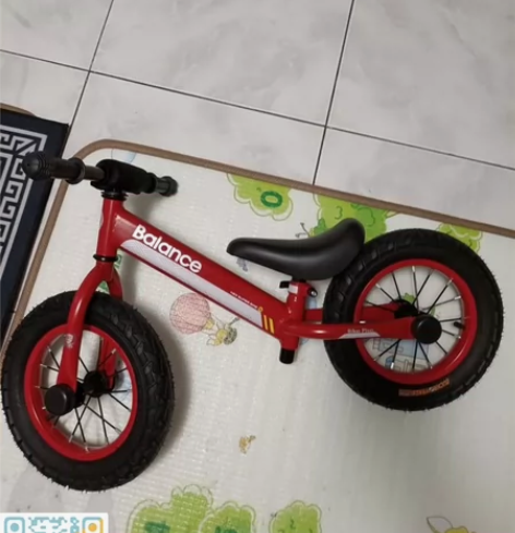 平衡车儿童1-3岁2-6滑步车充气轮宝宝无...